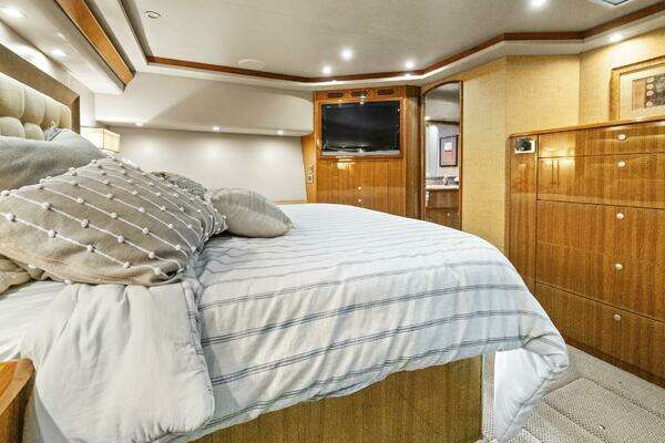 Viking 74 Enclosed Bridge Yacht For Sale