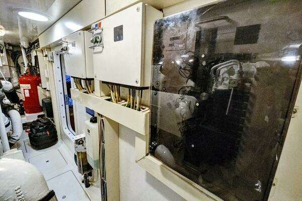 Viking 74 Enclosed Bridge Yacht For Sale