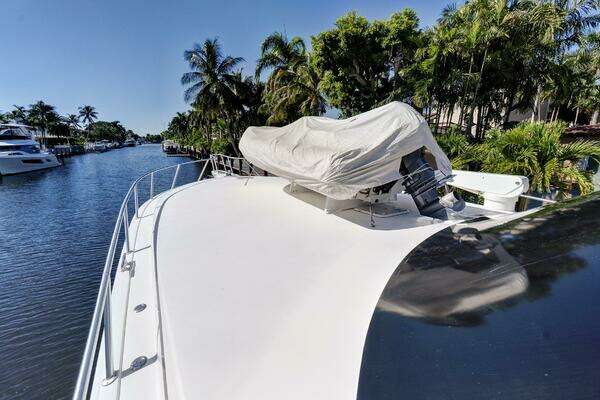 Viking 74 Enclosed Bridge Yacht For Sale