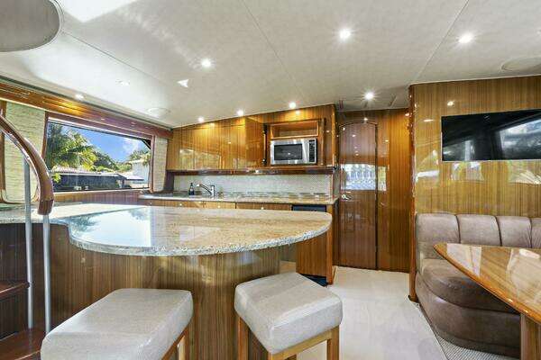 Viking 74 Enclosed Bridge Yacht For Sale