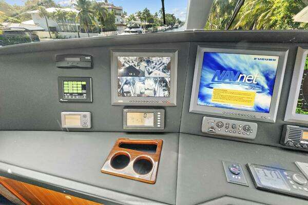 Viking 74 Enclosed Bridge Yacht For Sale