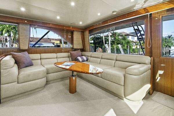 Viking 74 Enclosed Bridge Yacht For Sale