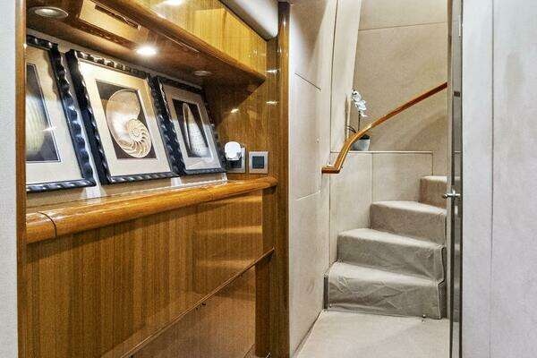 Viking 74 Enclosed Bridge Yacht For Sale