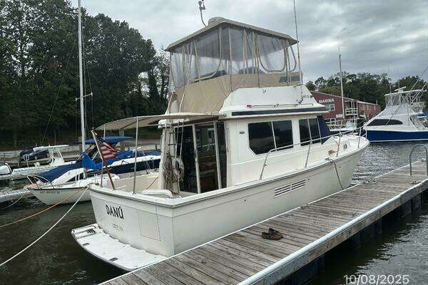 Photo of the 1994 Sabreline Sedan Flybridge "Danu"