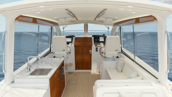 Galley & Helm Station
