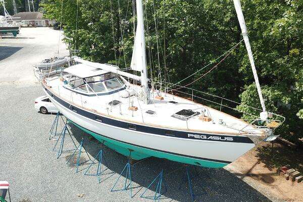 Photo of the 1984 Hallberg-Rassy  "Pegasus"