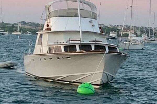 Photo of the 1967 Custom 42’ Flybridge Cruiser "Sea Gull"