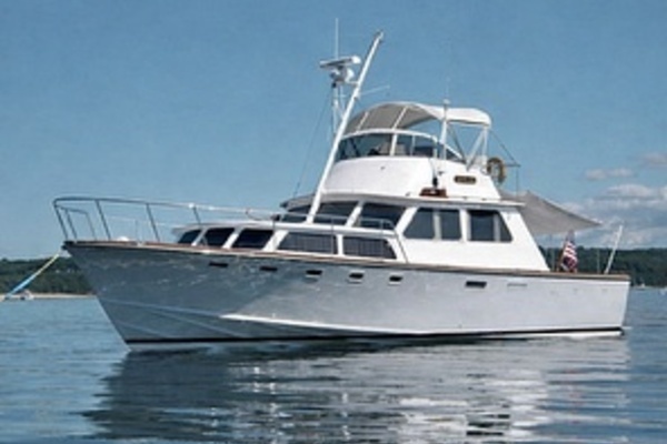 Photo of the 1967 Custom 42’ Flybridge Cruiser "Sea Gull"