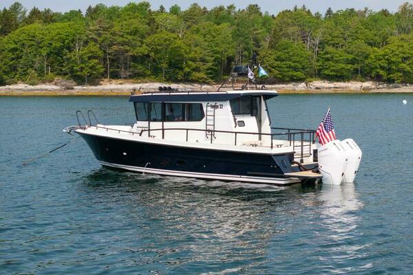 800k    900k OB Stock 8 32ft Targa Yacht For Sale