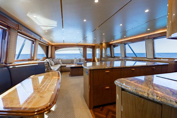 Reel Fire 76ft Viking Yacht For Sale