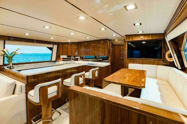 Viking 72 Enclosed Bridge Yacht For Sale