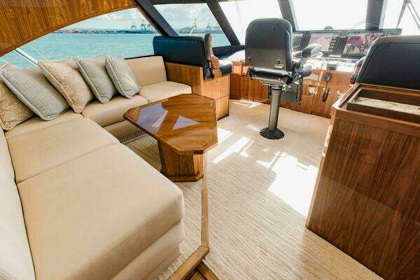 Viking 72 Enclosed Bridge Yacht For Sale