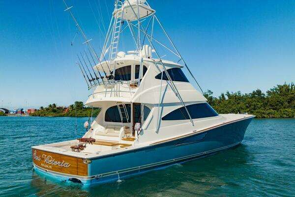 Viking 72 Enclosed Bridge Yacht For Sale