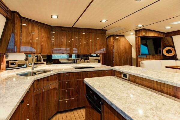 Viking 72 Enclosed Bridge Yacht For Sale