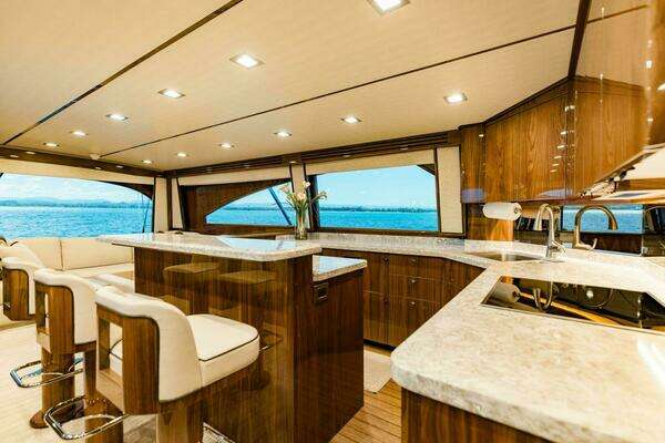 Viking 72 Enclosed Bridge Yacht For Sale