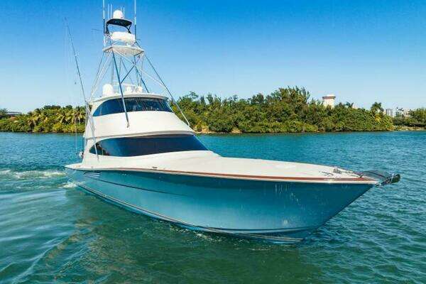 Viking 72 Enclosed Bridge Yacht For Sale