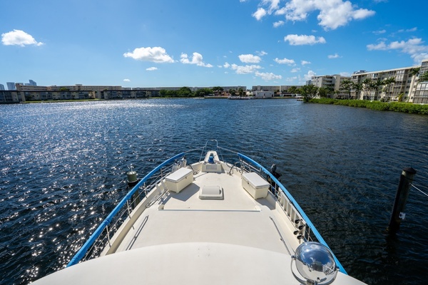 dharma 53ft Hatteras Yacht For Sale