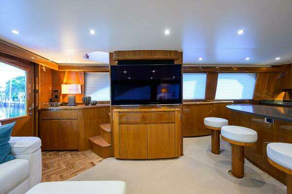 Viking Enclosed Bridge Yacht For Sale
