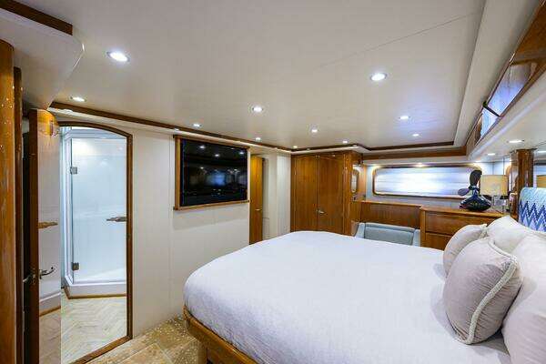 Viking Enclosed Bridge Yacht For Sale