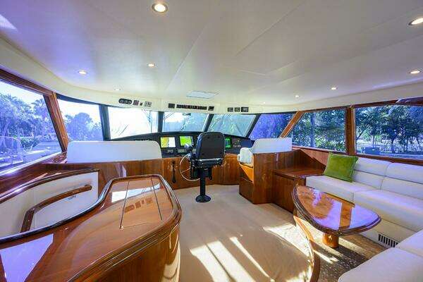 Viking Enclosed Bridge Yacht For Sale