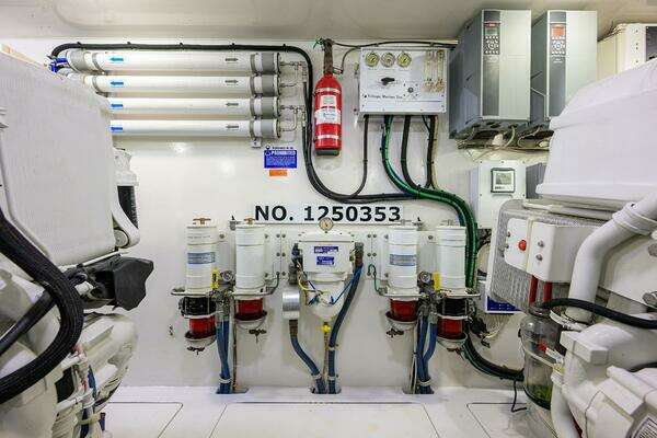 Viking Enclosed Bridge Yacht For Sale