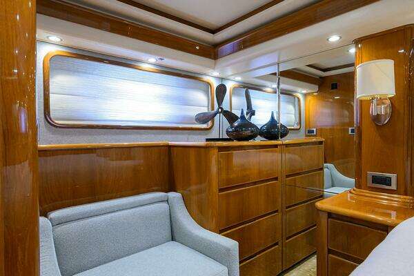 Viking Enclosed Bridge Yacht For Sale