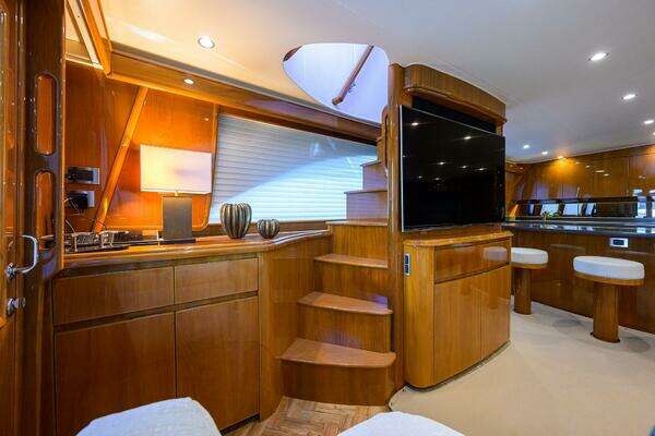 Viking Enclosed Bridge Yacht For Sale