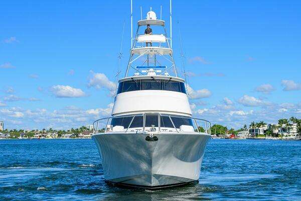 Viking Enclosed Bridge Yacht For Sale