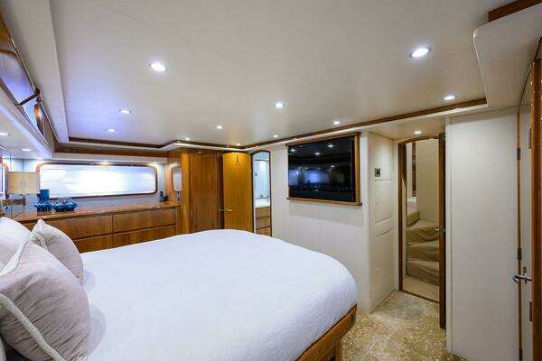 Viking Enclosed Bridge Yacht For Sale