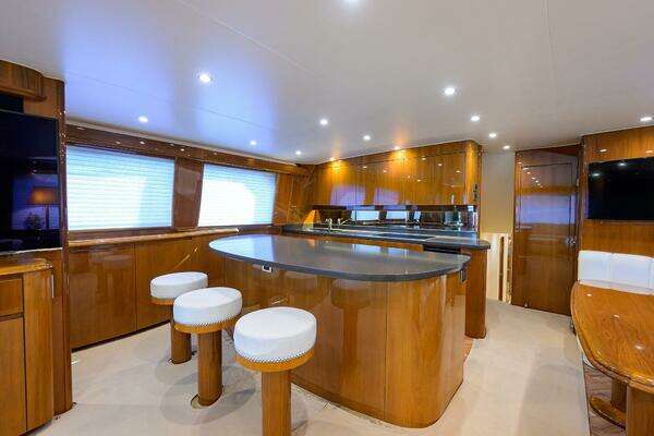 Viking Enclosed Bridge Yacht For Sale