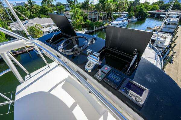Viking Enclosed Bridge Yacht For Sale