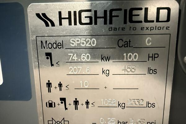 17ft Highfield Yacht For Sale