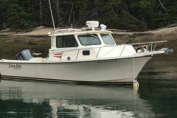 25-ft-Parker-2001-2520 Deep Vee Sport Cabin-X-tra Dry-Rockland Maine United States yacht for sale