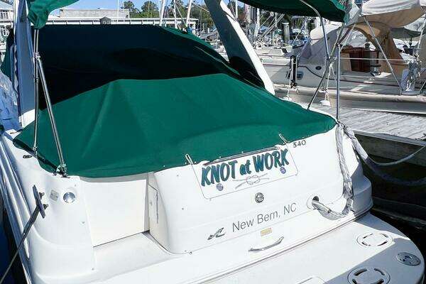 Photo of the 2000 Sea Ray 340 Sundancer "KNOT AT WORK"