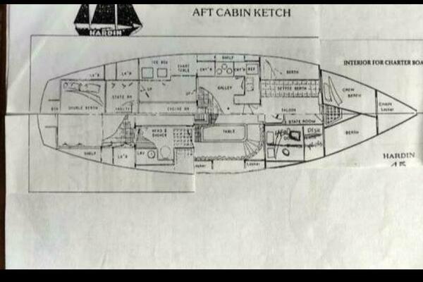 Lady Bella 45ft Hardin Yacht For Sale