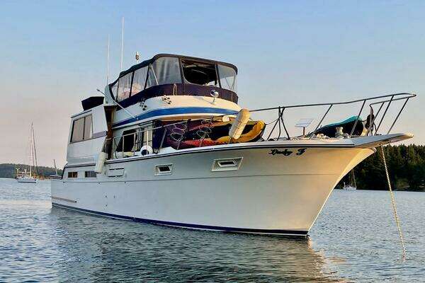 55-ft-Californian-1987--Lady J  La Conner  Washington United States  yacht for sale