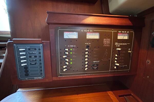 Close up controls & breakers