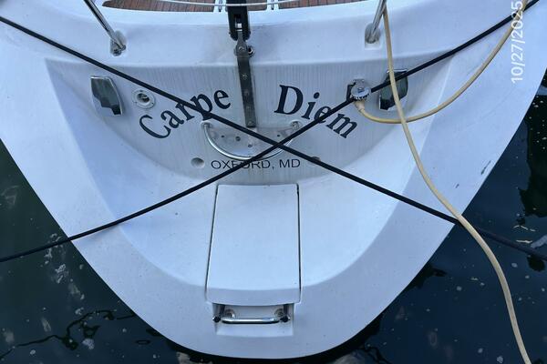 38' Beneteau swimplatform