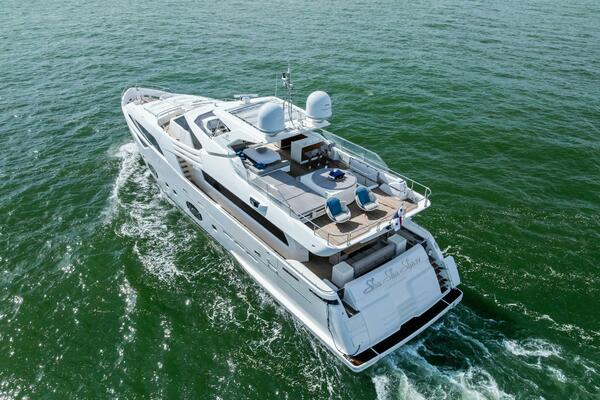 SHA SHA SHA IV 100ft Custom Line Yacht For Sale