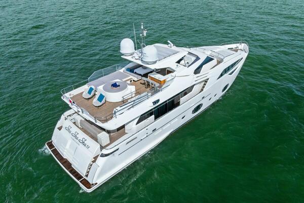 SHA SHA SHA IV 100ft Custom Line Yacht For Sale