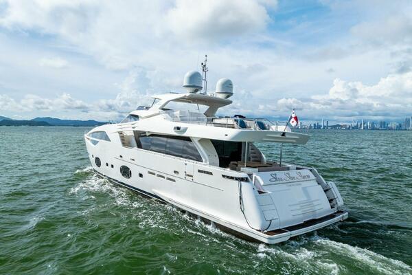 SHA SHA SHA IV 100ft Custom Line Yacht For Sale