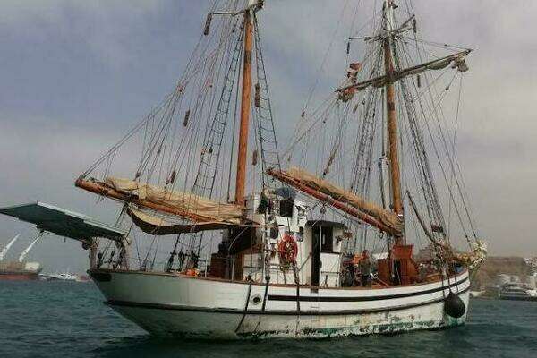 60-ft-Custom-1939-Danish Hajkutter Gaff Ketch-Labora   Guadeloupe  yacht for sale
