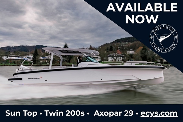 29-ft-Axopar-2026-Sun-Top-Axopar 29 Sun-Top Stock 55 Portland Maine United States  yacht for sale