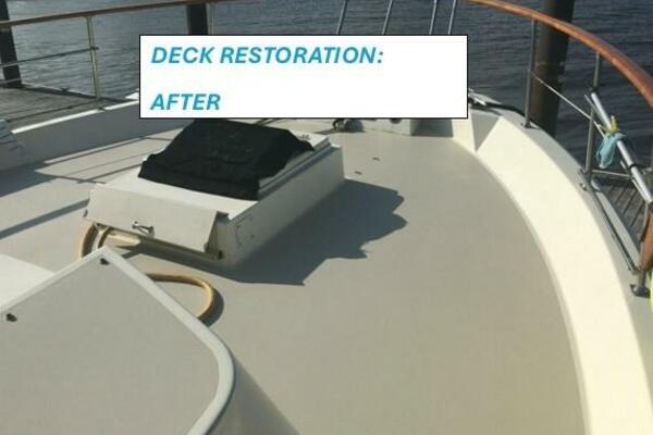 Concrete Idea 48ft Hatteras Yacht For Sale