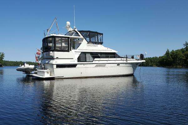 44-ft-Carver-1995-440 Aft Cabin-Contentment-Pickering Ontario Canada yacht for sale