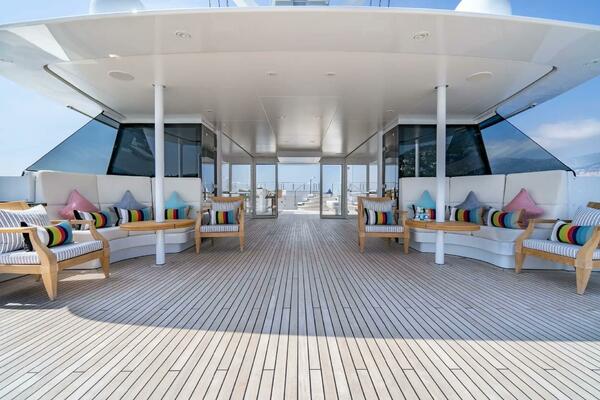 Sun Deck Lounge Area