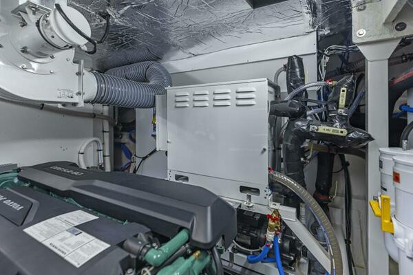 2026 Prestige F5.7 Flybridge - Engine Room 