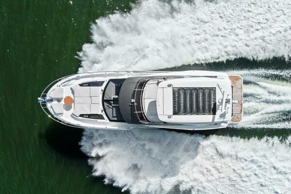 2026 Prestige F5.7 Flybridge - Aerial
