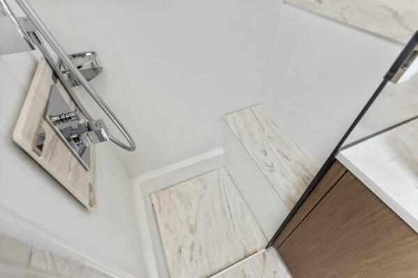 2026 Prestige F5.7 Flybridge - Master Suite Head