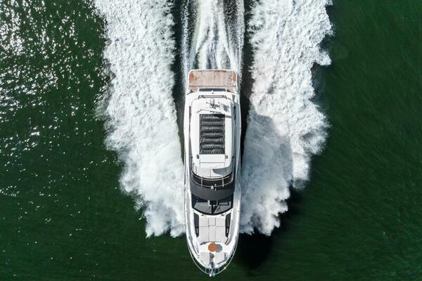 2026 Prestige F5.7 Flybridge - Aerial